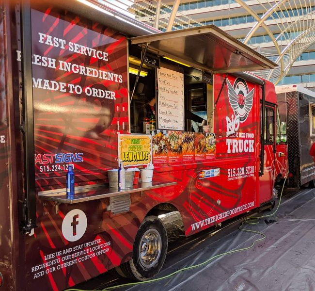 The Big Red Food Truck