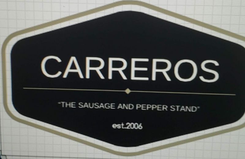 "The sausage n pepper stand" - Logo