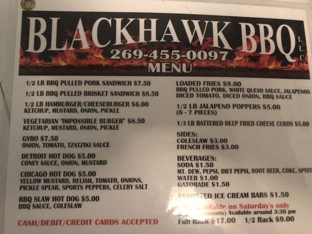 Blackhawk bbq