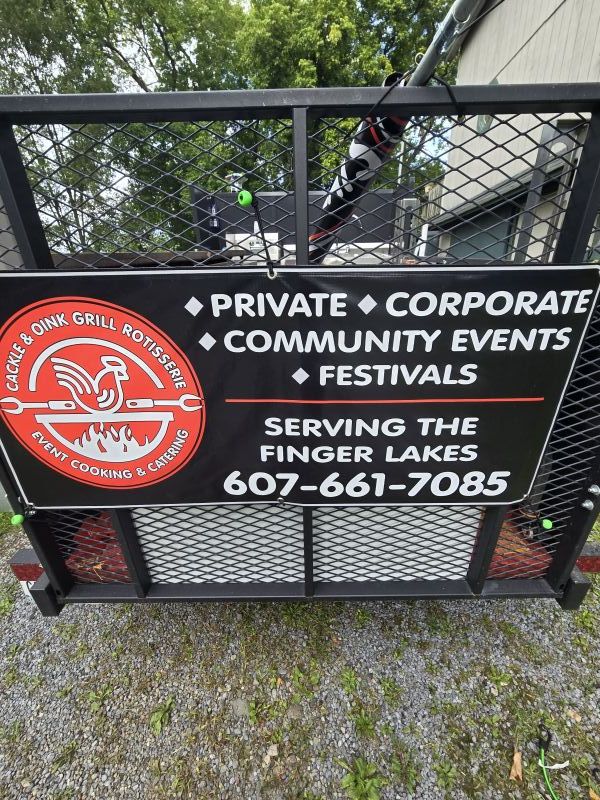 Cackle & Oink Grill Rotisserie