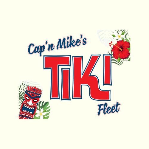 Cap'n Mike's Tiki Boat - Logo