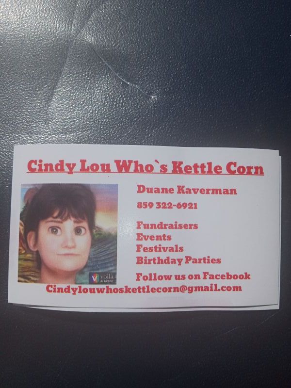 Cindy Lou Who's Kettle Corn - Logo