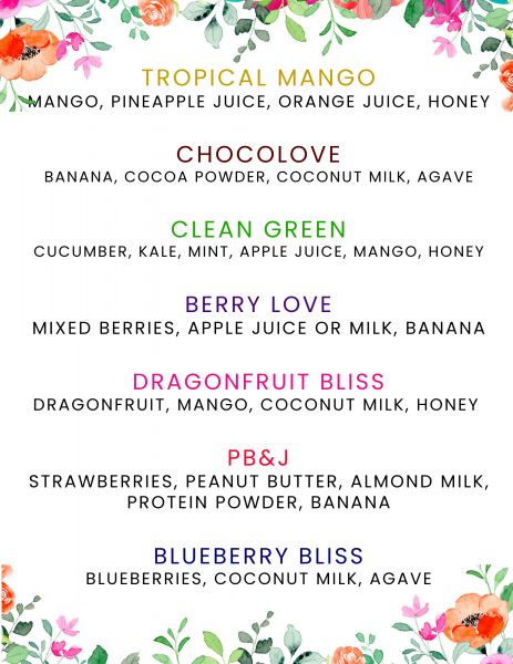 Cool Bri's Smoothies