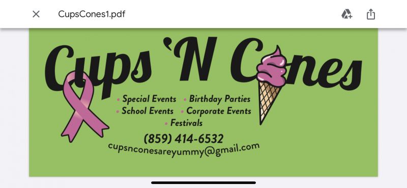 Cups ‘N Cones - Primary