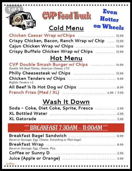 CVP - Even Hotter on Wheels ! - Menu 1