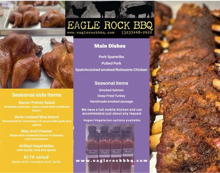 Eagle Rock Bbq - Menu 1