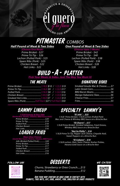 El Guero y La Flaca Craft BBQ & Desserts