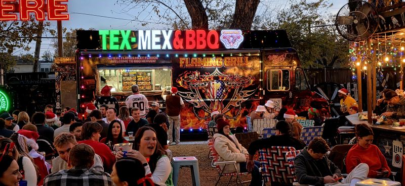 Flaming Grill Barbecue