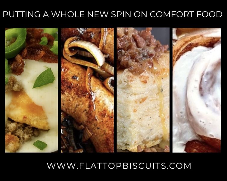 Flat Top Biscuits & Gravy