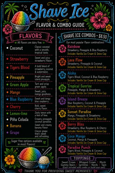 Flavour Shave Ice