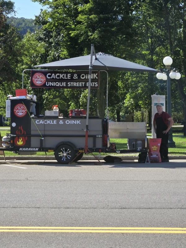 Cackle & Oink Grill Rotisserie