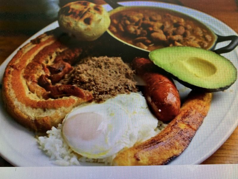 Delicias Colombiana RR - Menu 3