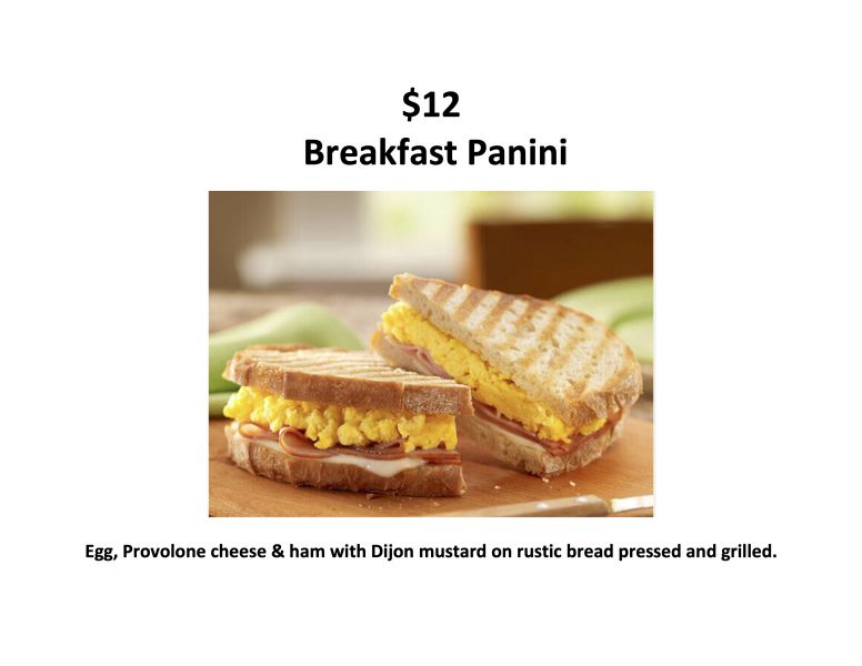 Bikini Panini - Menu 3