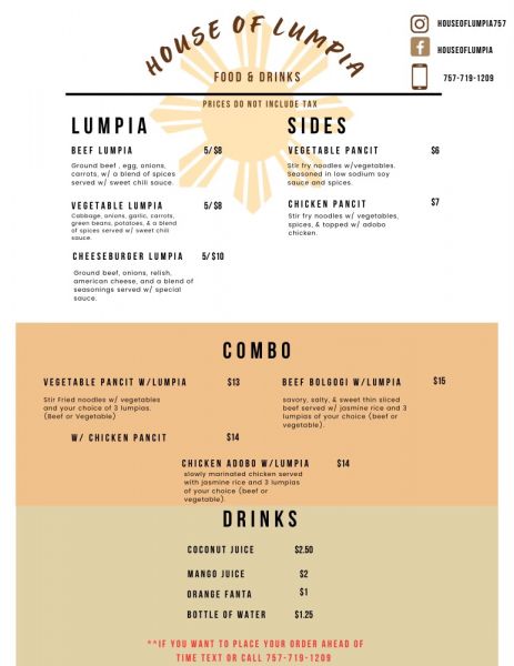 House of Lumpia LLc - Menu 3