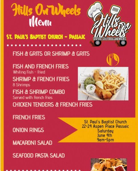 HILLS ON WHEELS - Menu 3