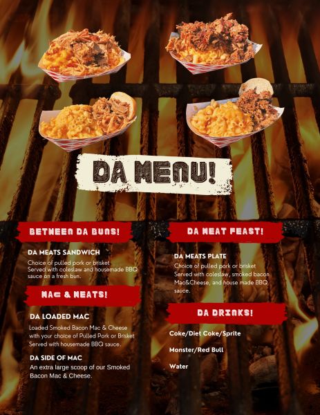 Eat Da Meats - Menu 3