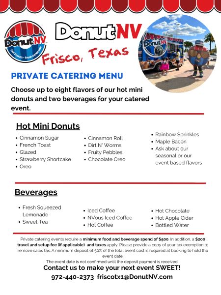 DonutNV of Frisco/Plano - Menu 3
