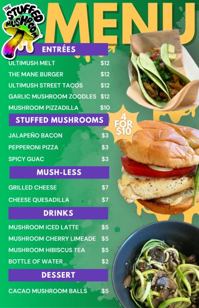 The Stuffed Mushroom - Menu 3