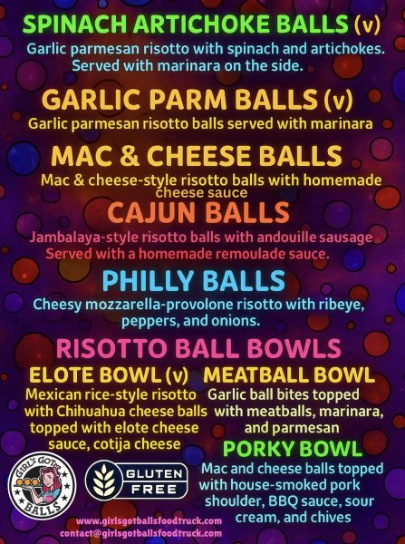 Girl’s Got Balls - Menu 3