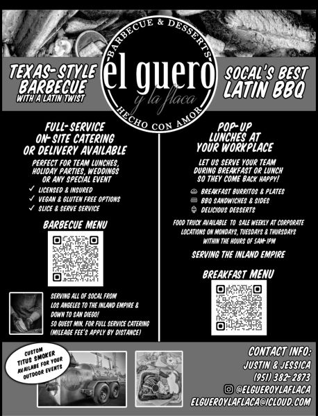 El Guero y La Flaca Craft BBQ & Desserts - Menu 3