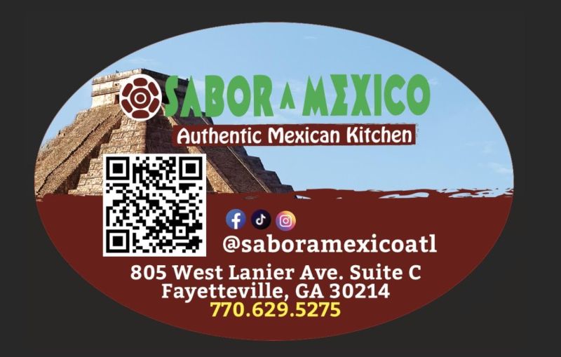 Sabor A Mexico food truck - Menu 3