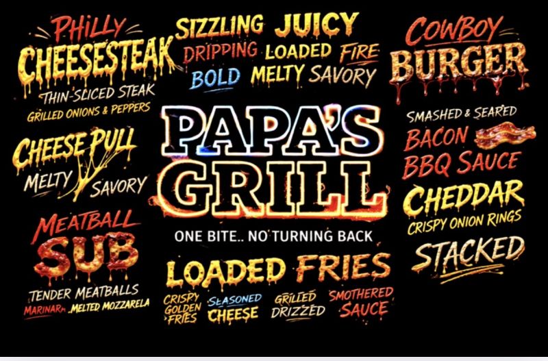 Papa’s Grill - Menu 3