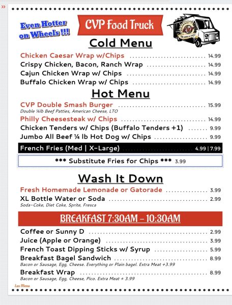 CVP - Even Hotter on Wheels ! - Menu 3