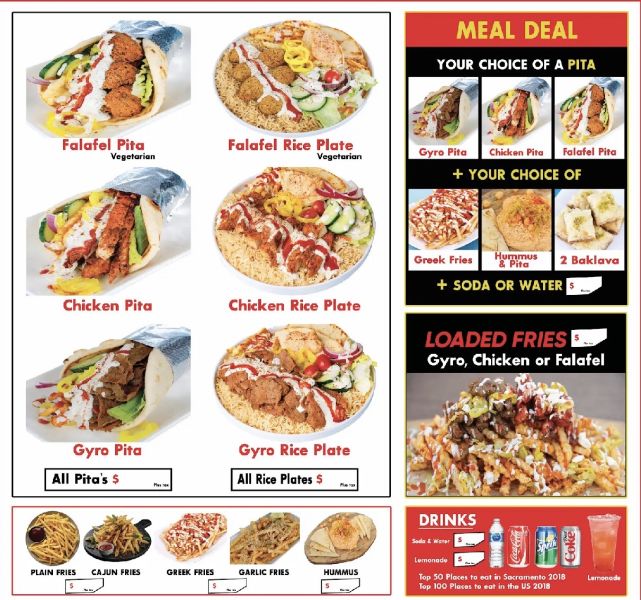 Hefty Gyros - Menu 3