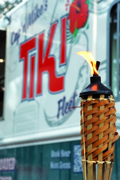 Cap'n Mike's Tiki Boat