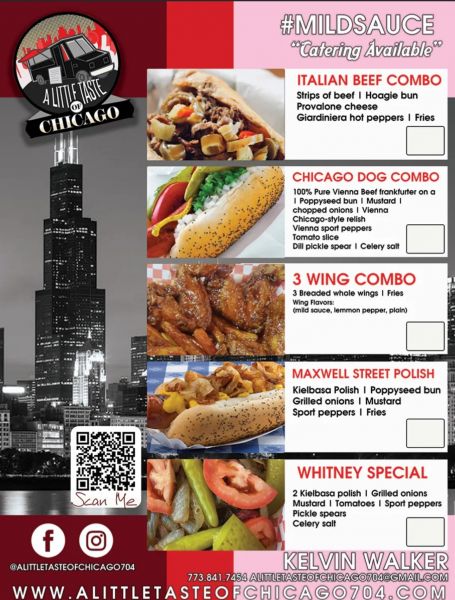 A Little Taste of Chicago - Menu 2