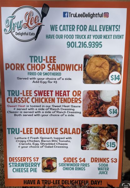 TruLee Delightful Eats - Menu 2