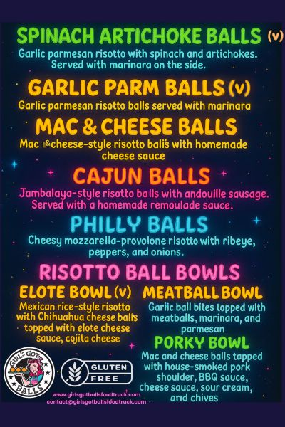 Girl’s Got Balls - Menu 2