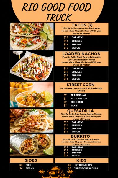 Rio good Food - Menu 2