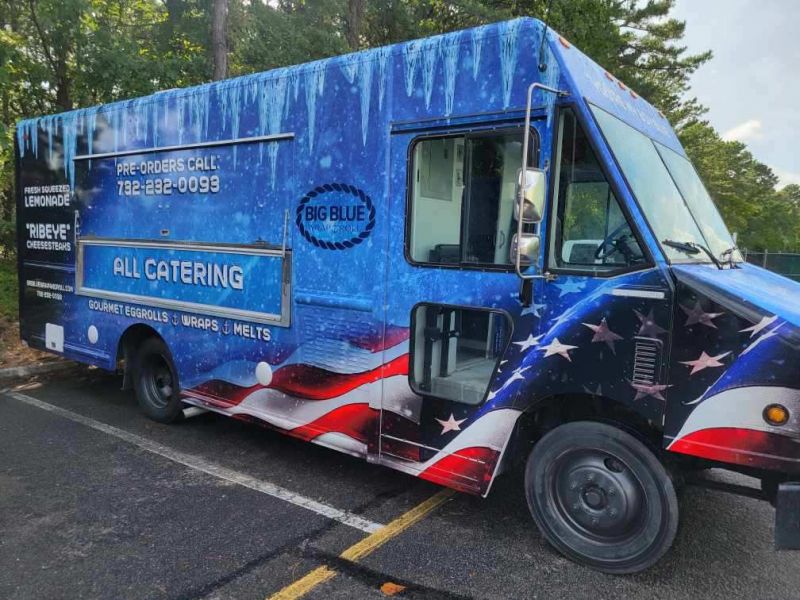 Big Blue Wrap and Roll