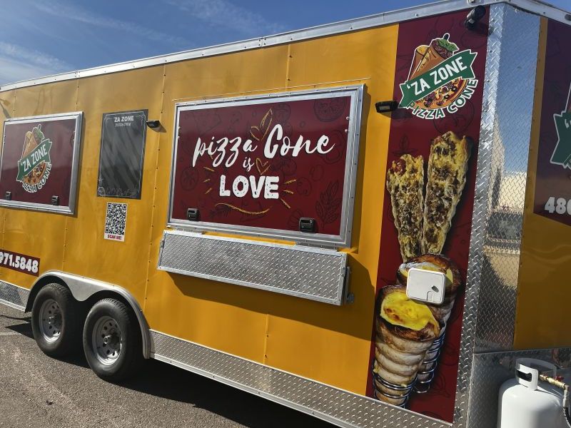 Za Zone Pizza Cone