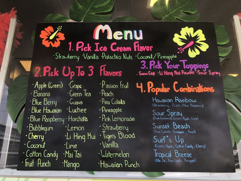 Hang Loose Hawaiian Shave Ice Truck
