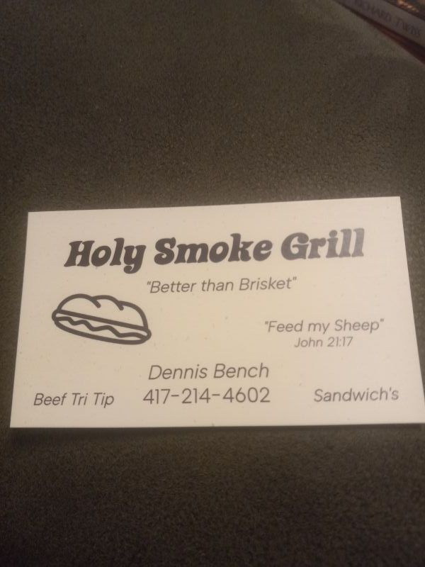 Holy Smoke Grill - Logo