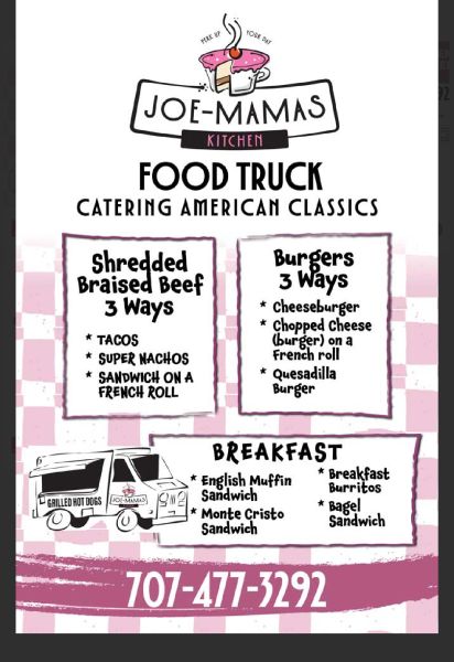 Joe-mamas - Menu 1