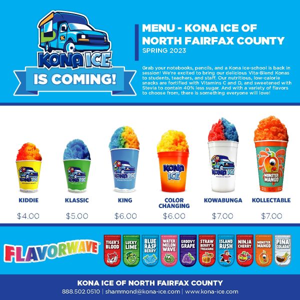 Kona Ice of North Fairfax County