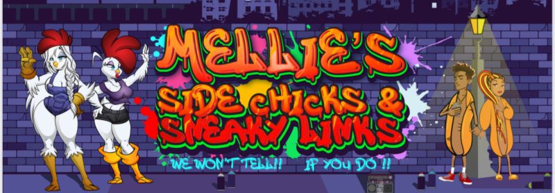 MELLIE’’S SIDE CHICKS and SNEAKY LINKS, LLC - Logo