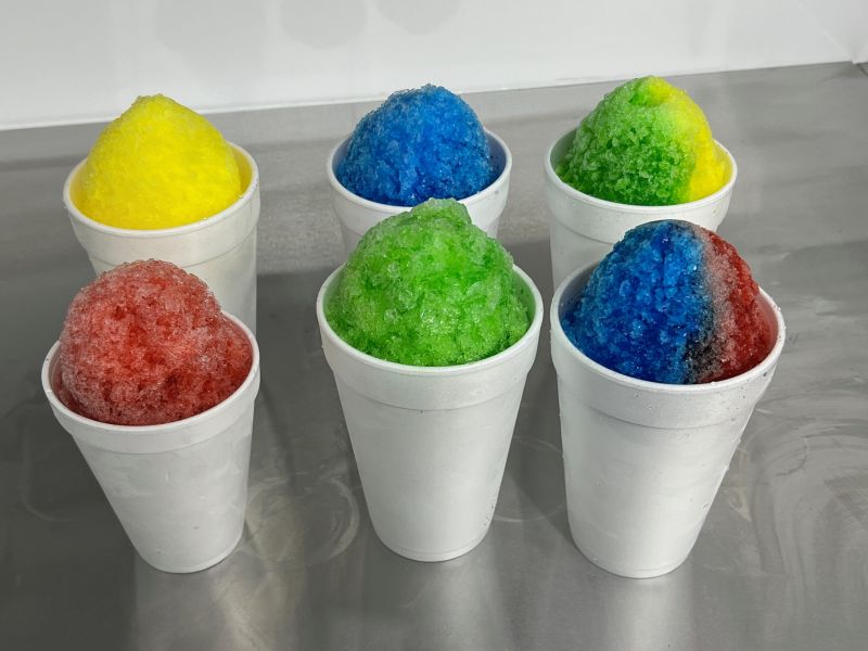 Mr. B's Shaved Ice - Menu 1