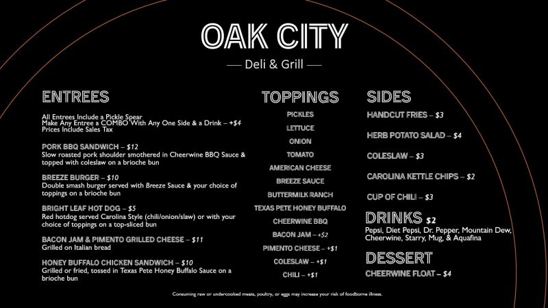 Oak City Deli & Grill