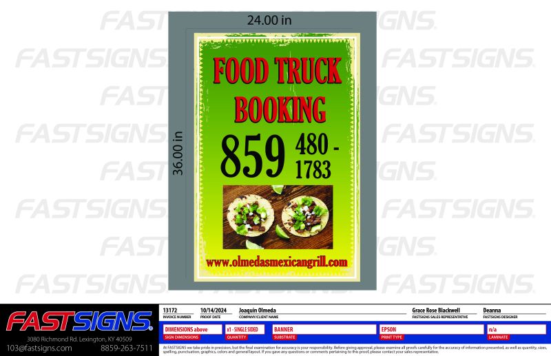 Olmeda's Mexican Grill On Wheels
