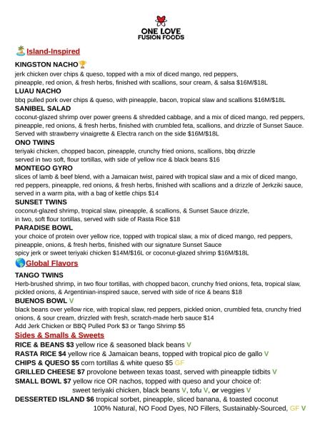 One Love Fusion Foods
