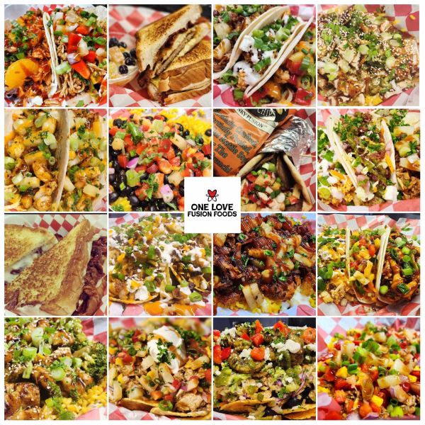 One Love Fusion Foods - Menu 1