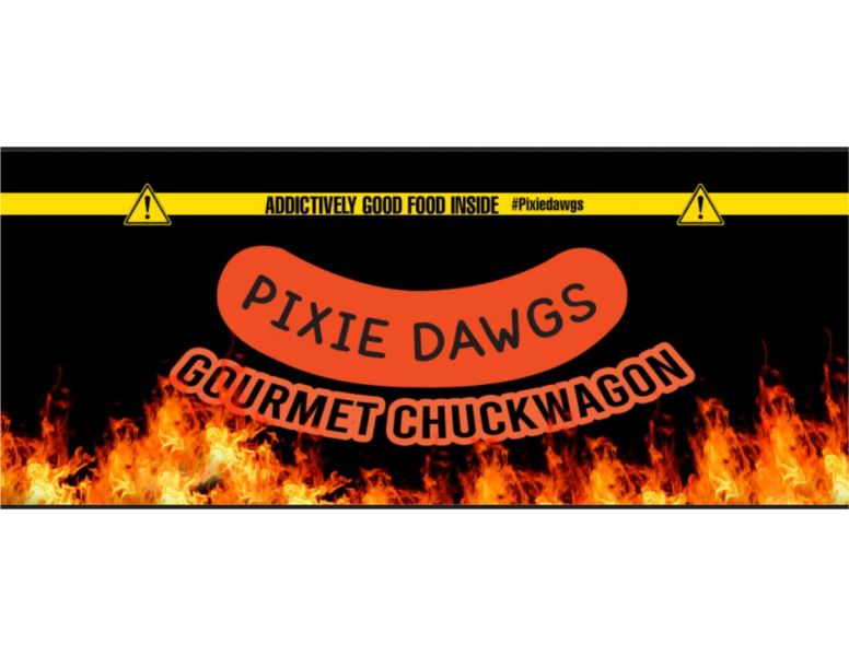 Pixie Dawgs and East End Pizza and Ice Cream - Logo