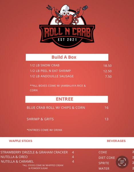 Roll N Crab - Menu 1