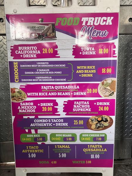 Sabor A Mexico food truck