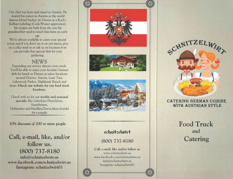 Schnitzelwirt - Menu 1