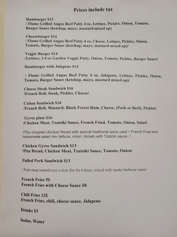 St.Florian Catering - Menu 1